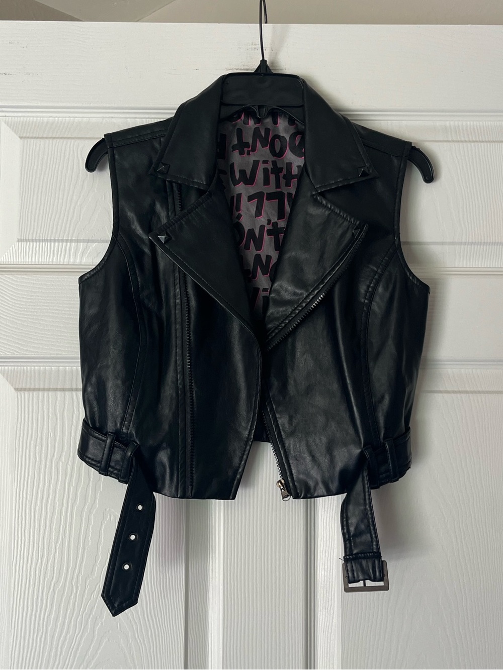 Abbey Dawn by Avril Lavigne Faux Leather Vest